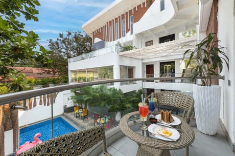Superior Room, Balcony, Pool View | View from room