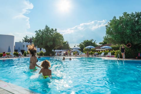 2 outdoor pools, pool umbrellas, sun loungers