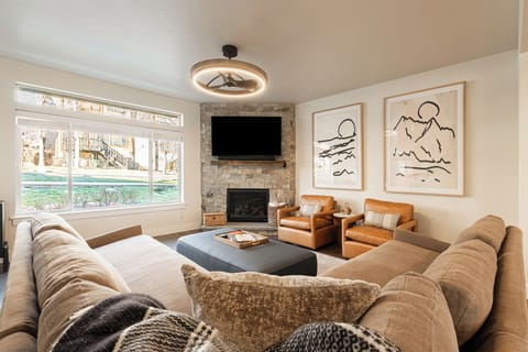 Cozy main level living room