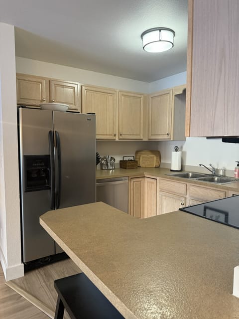 Kitchen with Refridgerator and Dishwasher