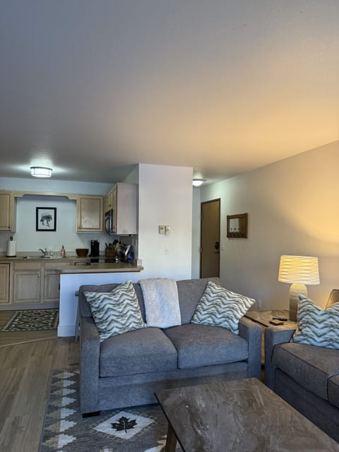 View of Kitchen from Back Door 