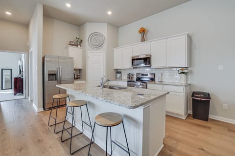 Kitchen | Keurig Coffee Maker | Dishwasher | Wine Glasses