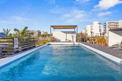 Rooftop pool