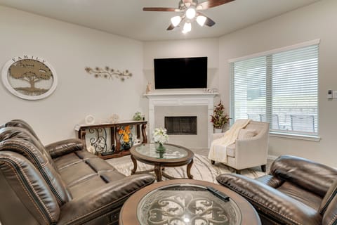 Montgomery Vacation Rental | 4BR | 1.5BA | 2,252 Sq Ft | Stairs Required