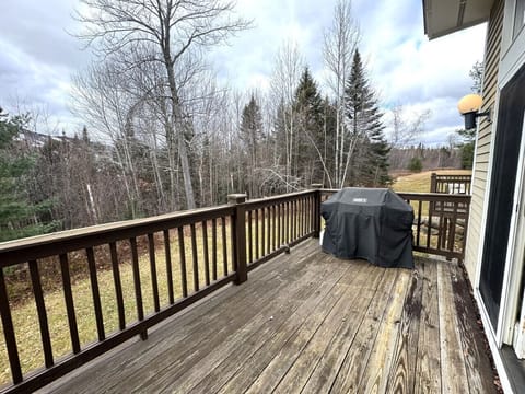View from rear deck - Weber BBQ