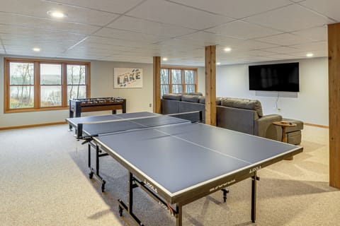 Game Room | 2 Arcade Machines | Foosball Table | Ping-Pong Table