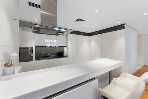 Luxury Apartment, Balcony, Sea View | Private kitchen | Coffee/tea maker