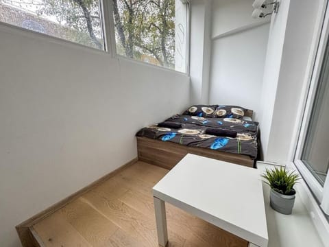 Classic Apartment | Desk, laptop workspace, soundproofing, iron/ironing board