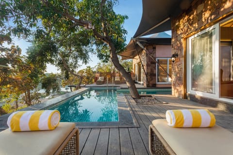Junior Suite, 2 Bedrooms, Private Pool, River View | In-room safe, soundproofing, iron/ironing board, free WiFi