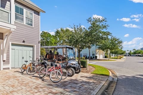 Golf Cart and Bikes