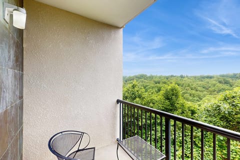 Sip coffee while soaking in stunning mountain views from your private escape!