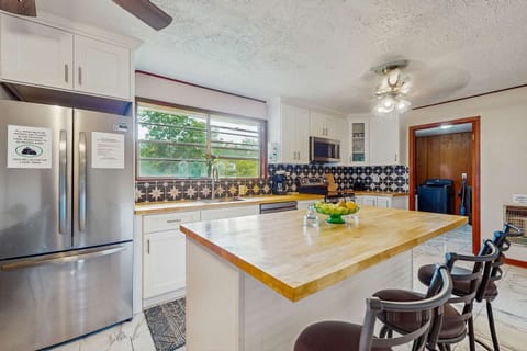 Modern design meets functionality with views and stylish decor for culinary adventures!