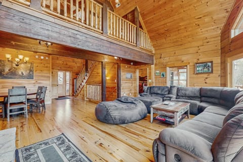 Enjoy a spacious retreat adorned with rustic charm and natural light!