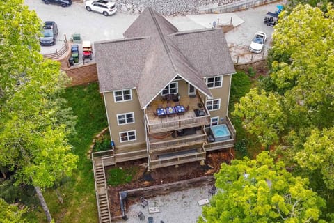 Your outdoor oasis awaits. Spacious decks with hot tub, perfect for sunset views and fun gatherings!