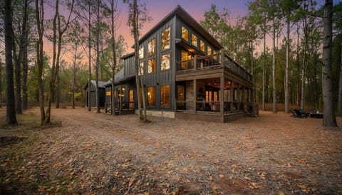 Twilight exterior 