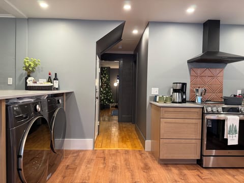 New washer and dryer on site.