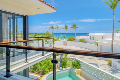 Terrace with ocean views
