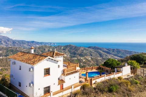 Beautiful villa with private pool and terrace with panoramic sea views