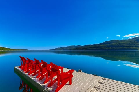 Sometimes, all you need is a quiet dock, a still lake. Good for the soul.