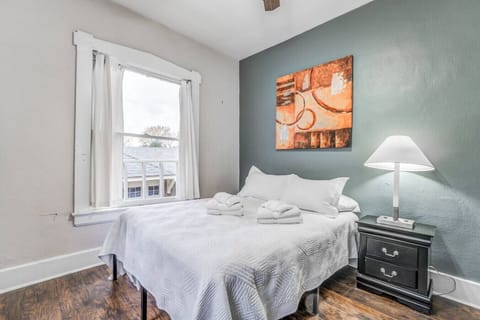 Wake up refreshed with natural light streaming into your cozy bedroom.