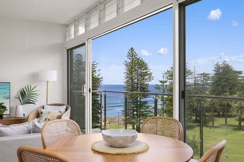 View from dining table
