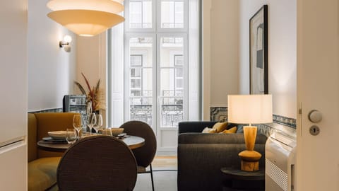 Delightul living room with charming decoration and access to the balcony

 #decor #pt #portugal #lisbon