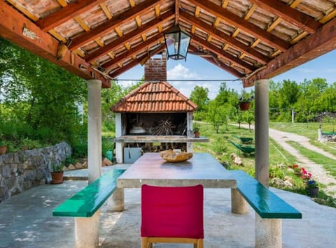 House (Village Holiday House Ivan Kozina wit) | BBQ/picnic area