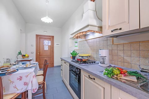 Kitchen and dining area