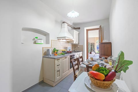 Kitchen and dining area