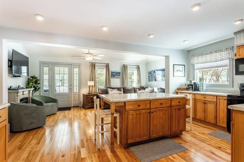 Kitchen and Family Room