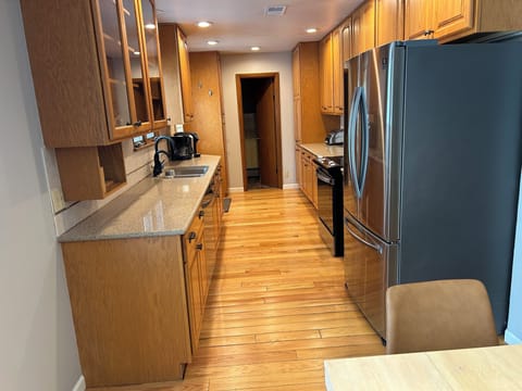 fully stocked kitchen