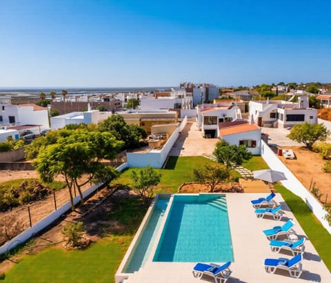 Spacious villa grounds