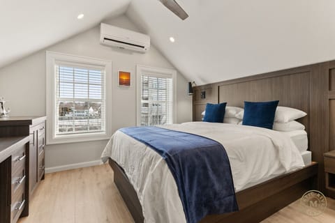 Your private sanctuary: Step into the spacious primary bedroom, tucked away for a quiet night`s rest.