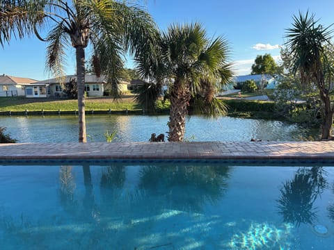 Pool with Lake view