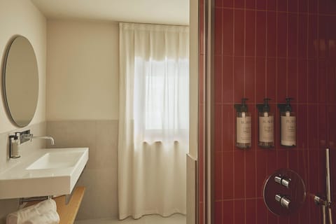 Superior Room, Multiple Beds | Bathroom | Shower, free toiletries, hair dryer, slippers