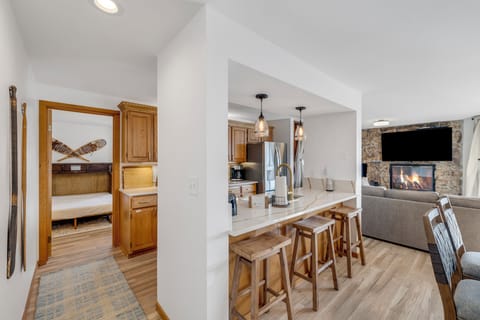 Counter seating off Kitchen