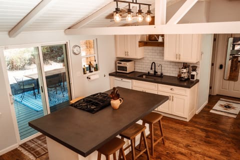Sleek, modern kitchen designed for simple, beautiful living.