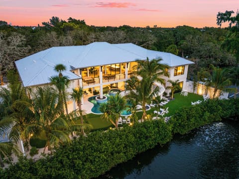 House A - Twilight Drone - Salty Sun Sets Estate - Unmatched Amenities - Siesta Key