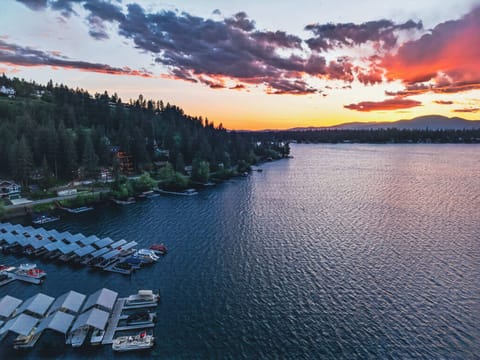 Only a quick kayak ride to the marina