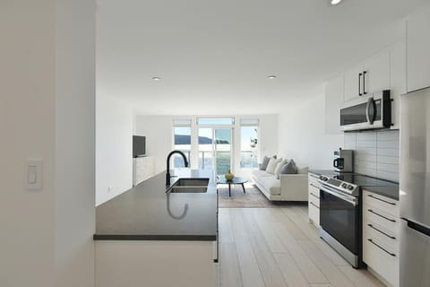 Lower level fully contained suite 