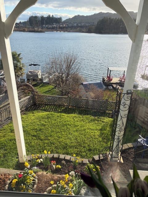 View from the bedroom window