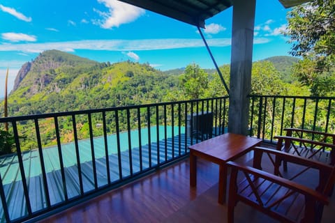 Deluxe Double Room, Balcony, Mountain View | Terrace/patio