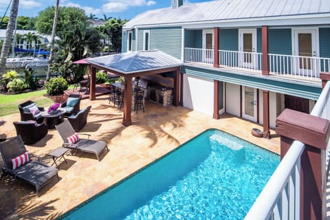 Court Yard from wrap-around Balcony