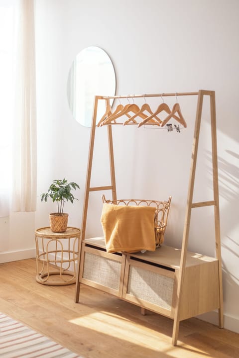 Blackout drapes, iron/ironing board, free WiFi