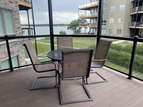 Beautiful view from the new deck!