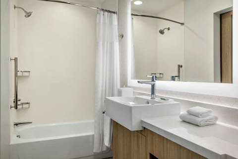 Free toiletries, hair dryer, towels, soap