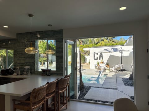 Exit to the pool and Casita