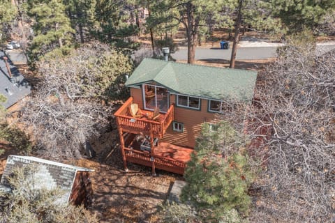 Aerial view of your next cabin escape