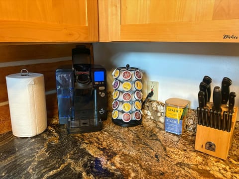 coffee bar amenities for your stay