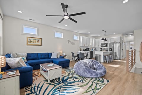 Living Room with balcony